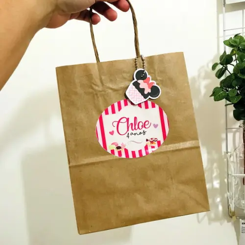 Sacola com Tag | Minnie