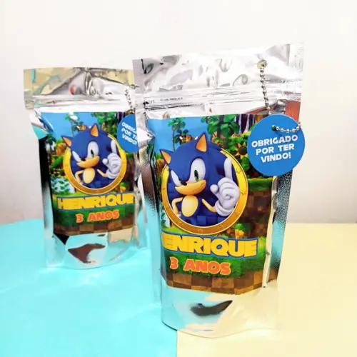 Saquinho Diversão Sonic