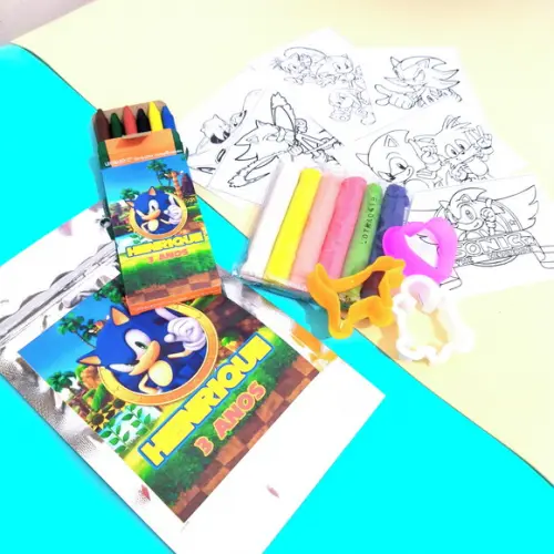 Saquinho Diversão Sonic