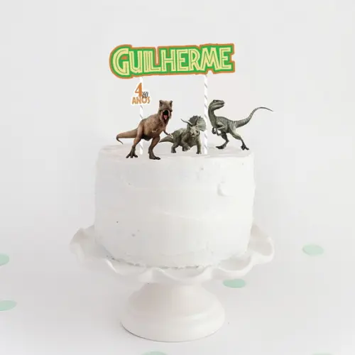 Topo de Bolo | Dinossauros