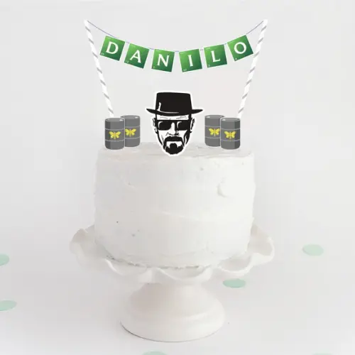 Topo de Bolo | Breaking Bad