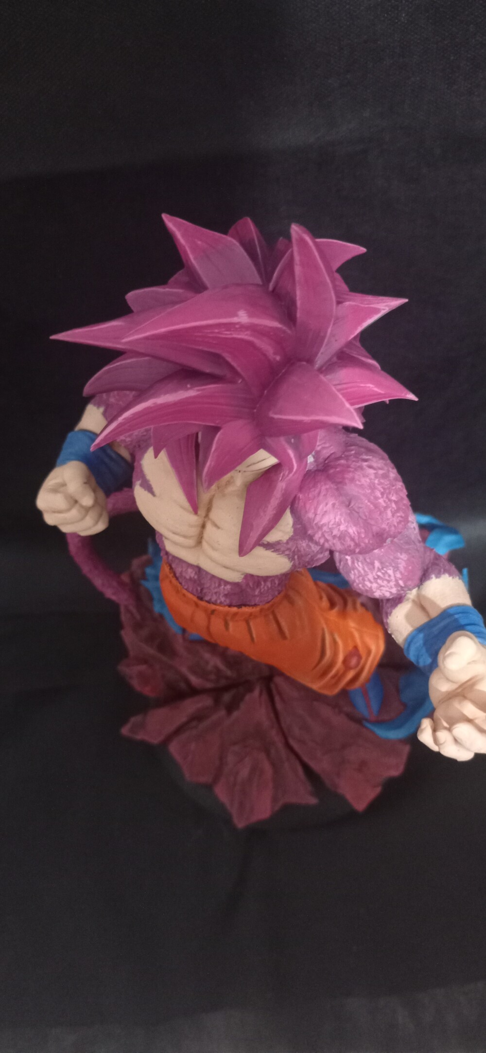 Estátua Goku Super Saiyajin 4 SSJ4 Dragon Ball Daima Resina Prem