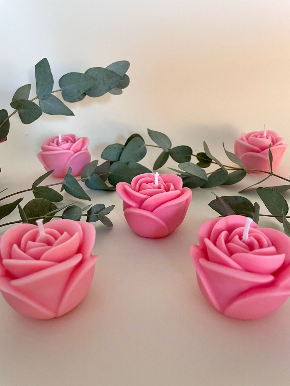 Mini velas Rosas