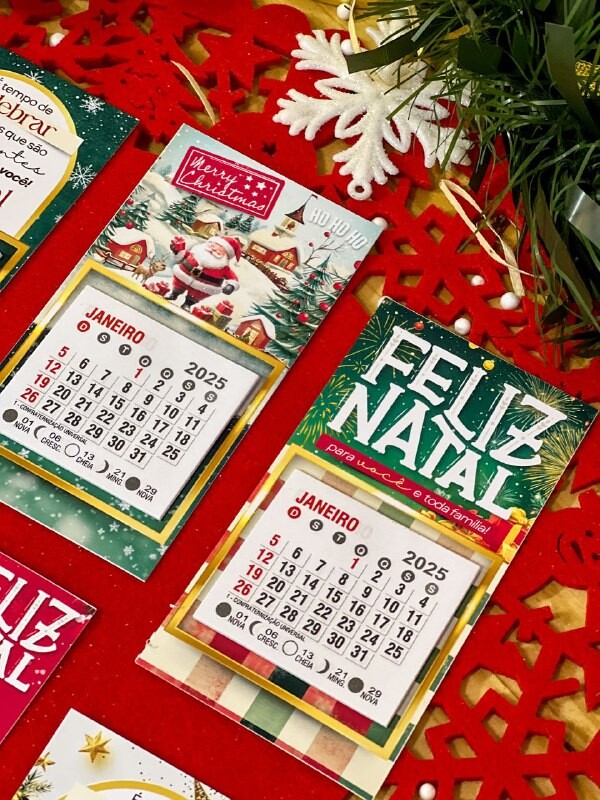 Mini Calendario imã