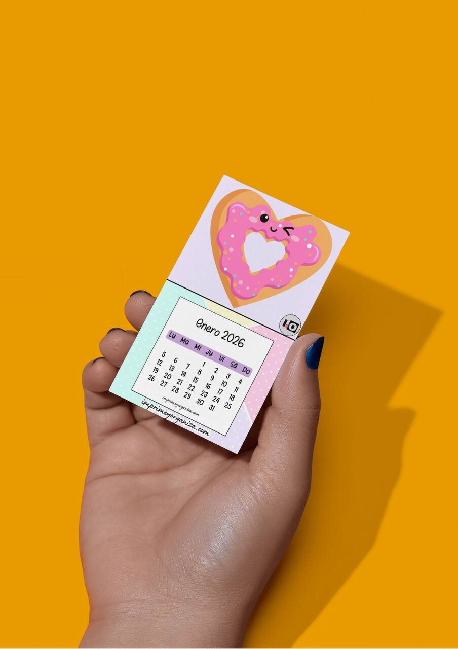 Mini Calendario imã