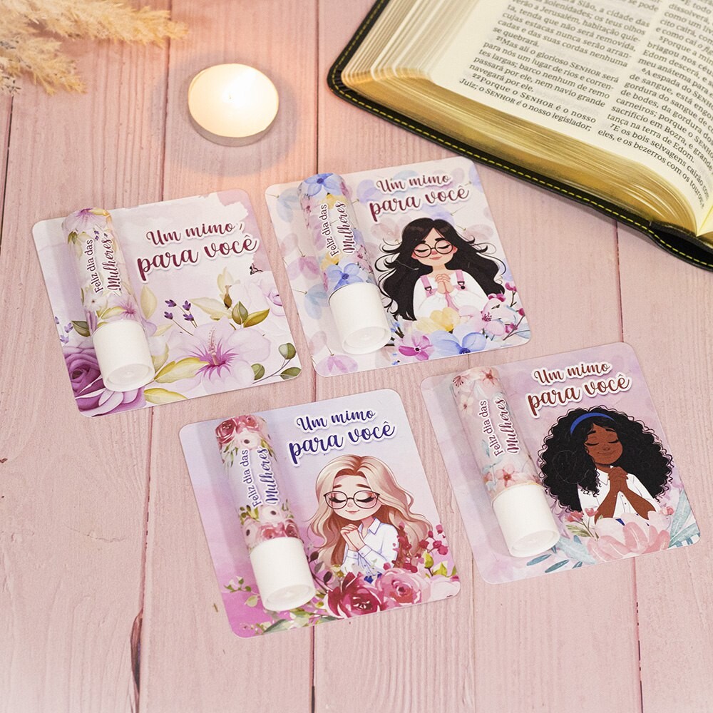 Hidratante Labial com Card Personalizado