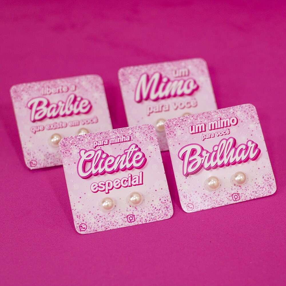 Cartão  com Brinco Personalizado