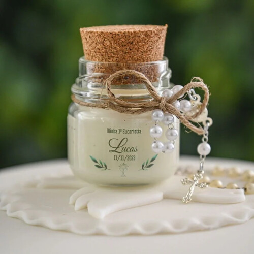 Mini vela aromática personalizada