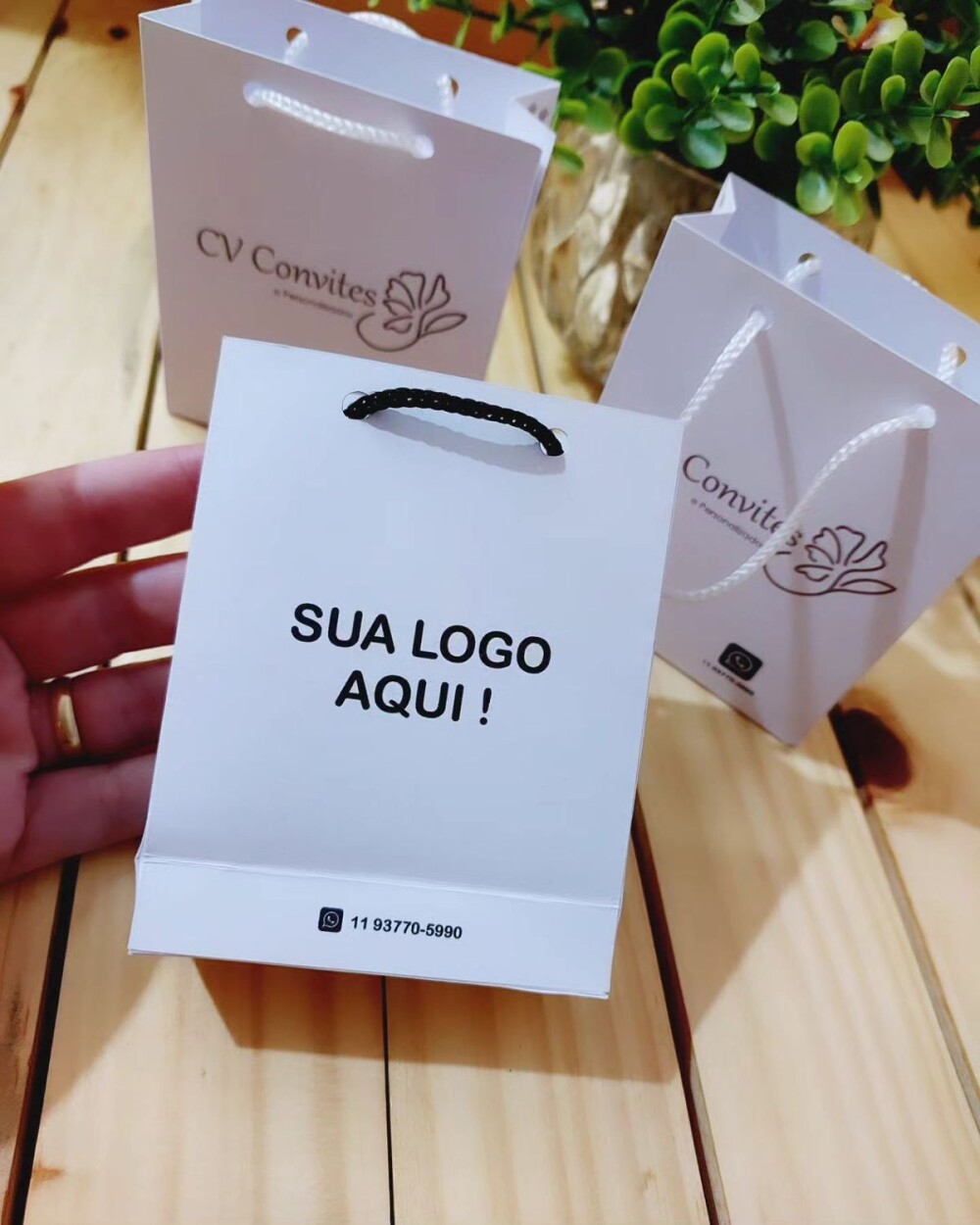 Sacola Personalizada Premium