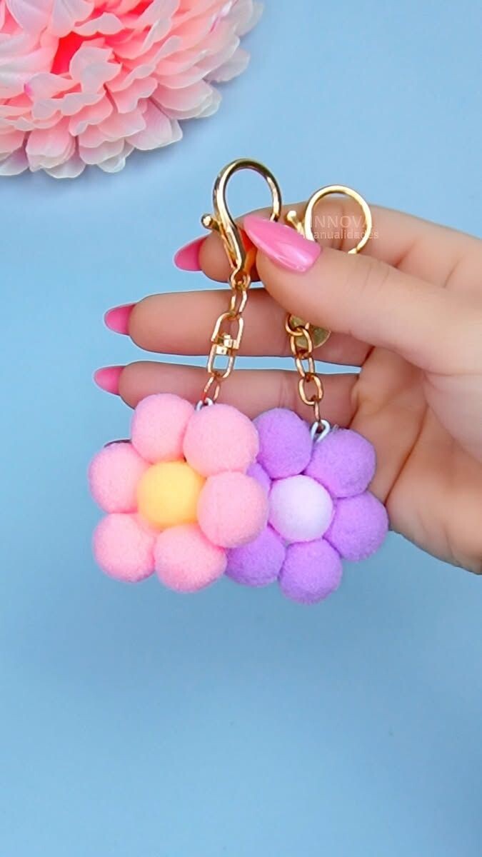 Chaveiro PomPom Personalizado