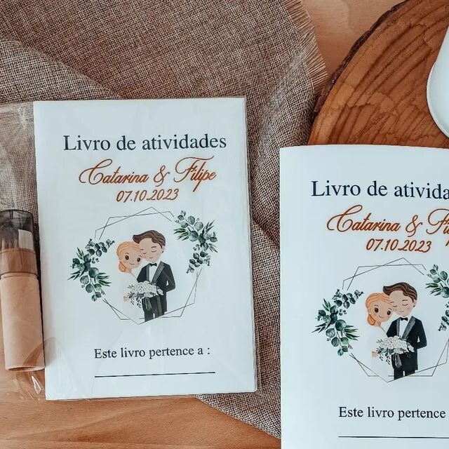 Mini Livrinho com Bis Personalizado