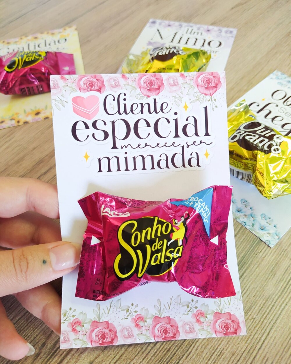Card Doce Carinho Personalizado