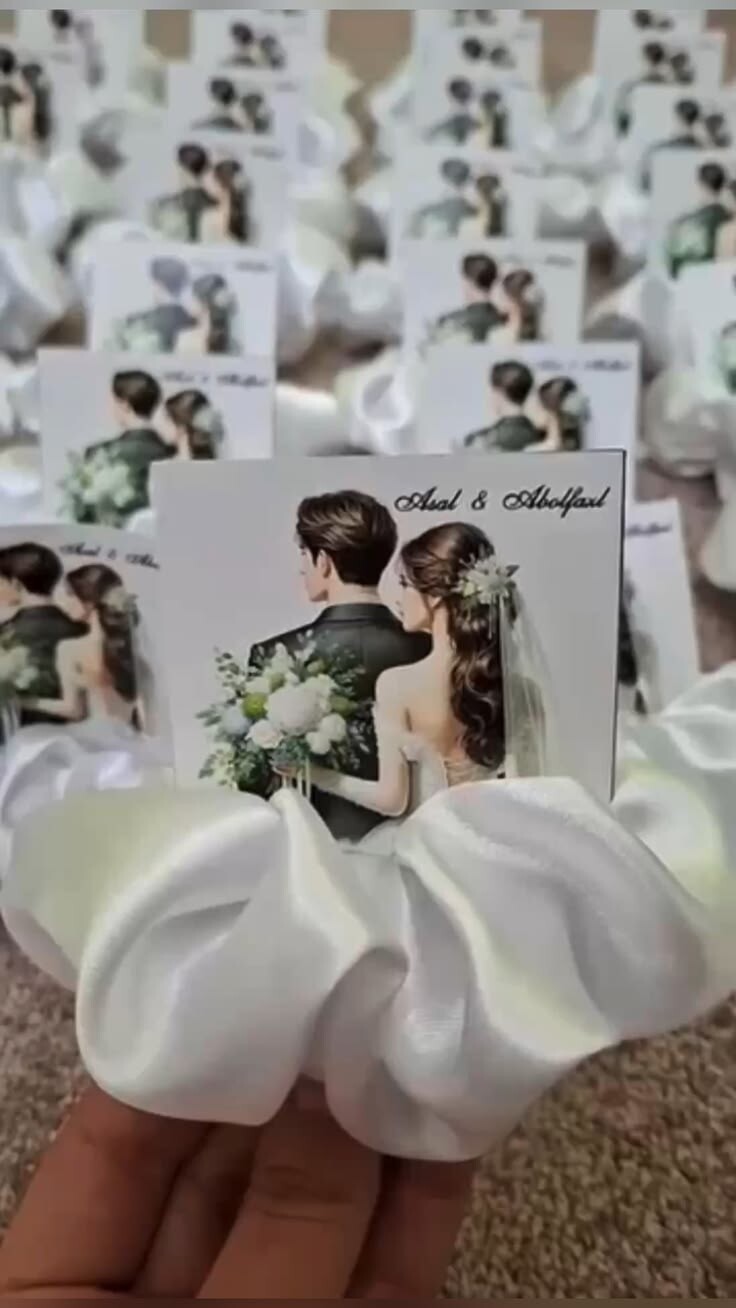 Xuxinha de Cetim Personalizada com Card