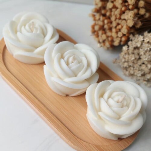Mini velas Rosas