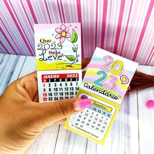 Mini Calendario imã
