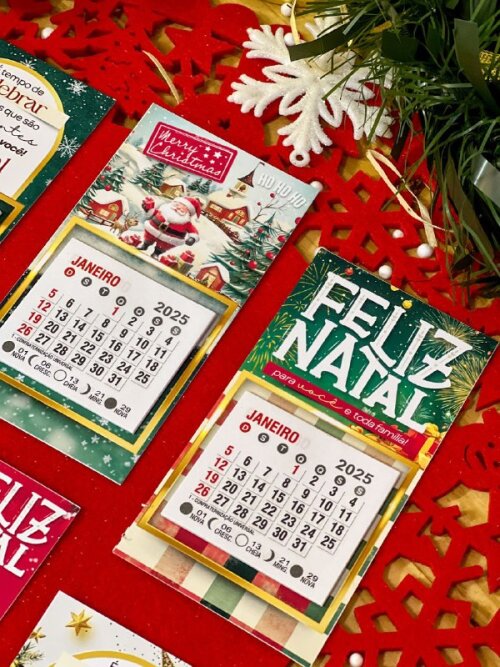 Mini Calendario imã