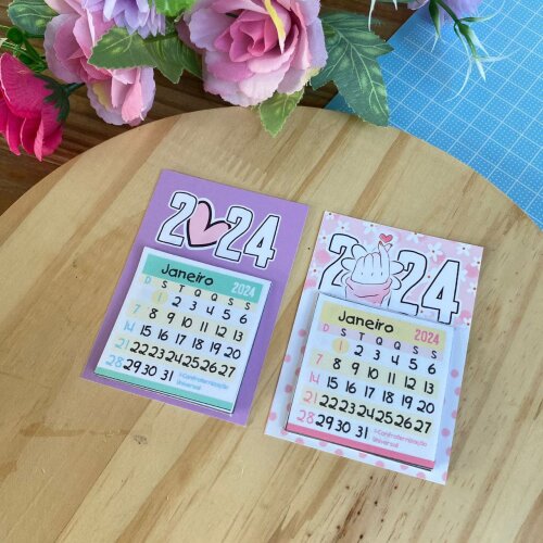Mini Calendario imã