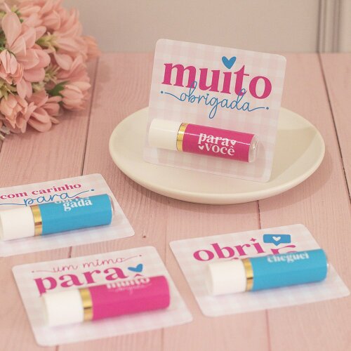 Hidratante Labial com Card Personalizado