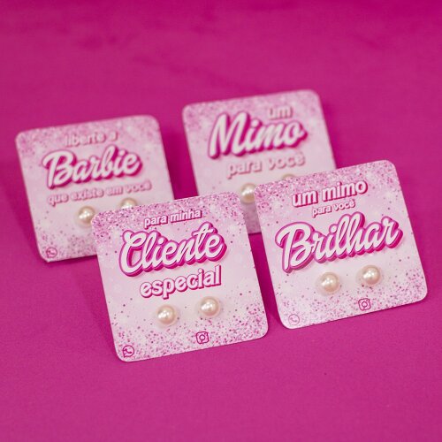 Cartão  com Brinco Personalizado