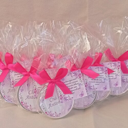 Mini vela aromática personalizada