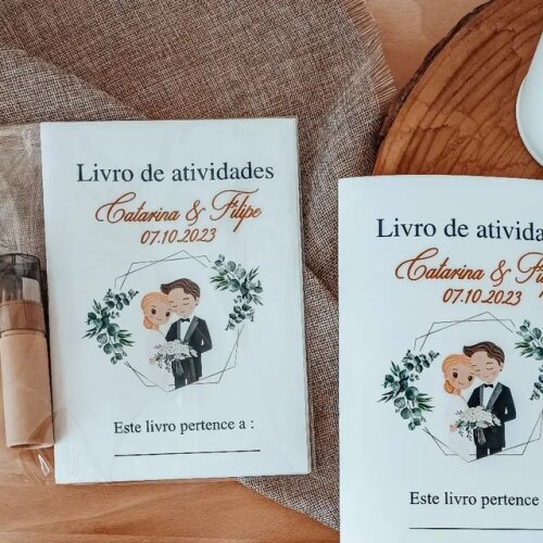 Mini Livrinho com Bis Personalizado