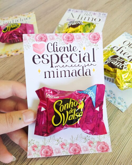 Card Doce Carinho Personalizado