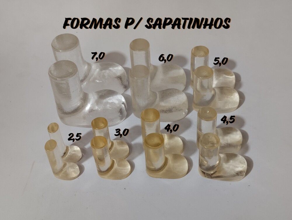 FORMAS P/ MODELAGEM DE SAPATINHOS ARTESANAIS