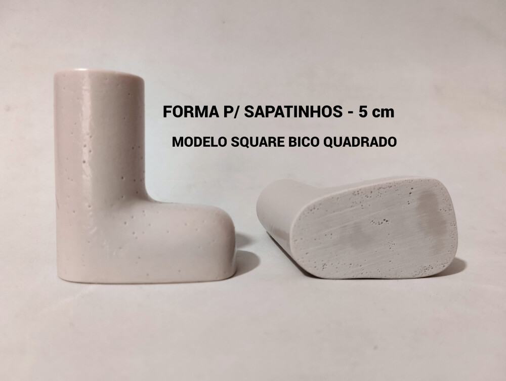 FORMA P/ MODELAGEM DE SAPATINHOS ARTESANAIS 5,0 cm