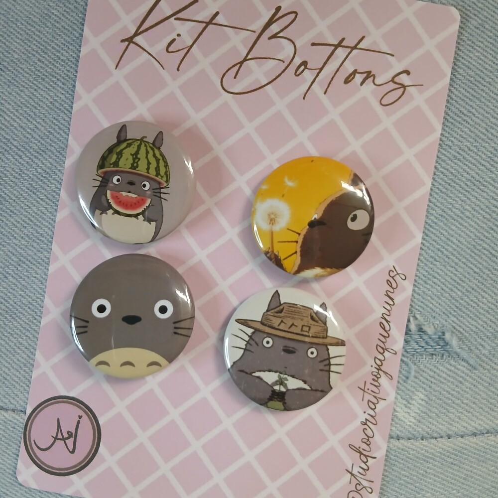 KIT BOTTONS TOTORO