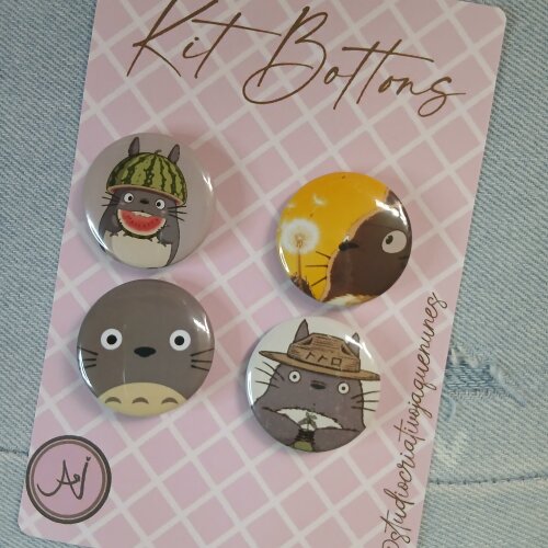 KIT BOTTONS TOTORO