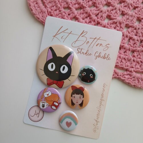 Kit Bottons  Studio Ghibli