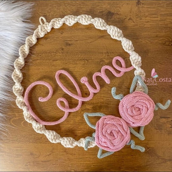 Guirlanda Orta Maternidade Macrame