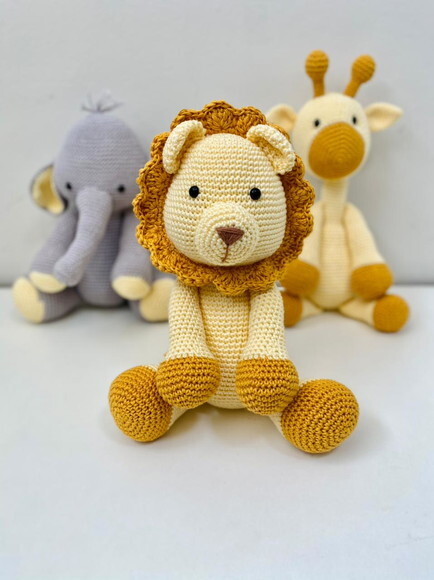 LEAO AMIGURUMI