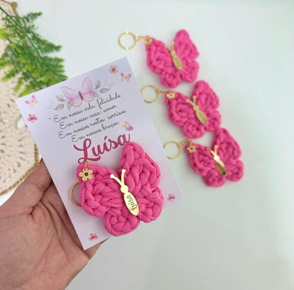Lembrancinhas Borboleta Luxo Personalizada