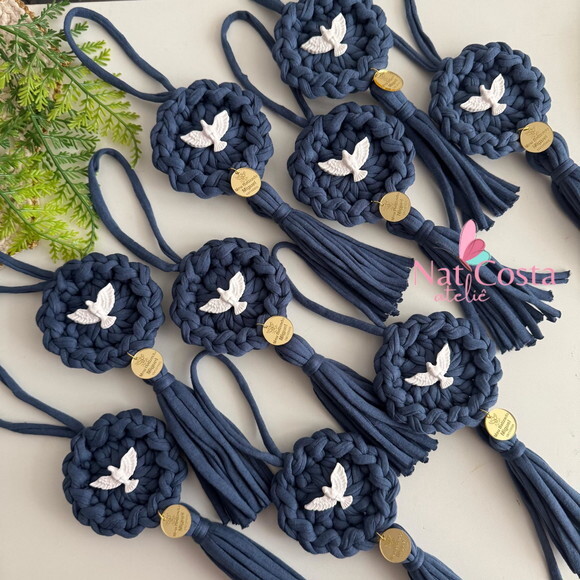 Lembrancinhas Mandalas para Batizado Personalizado