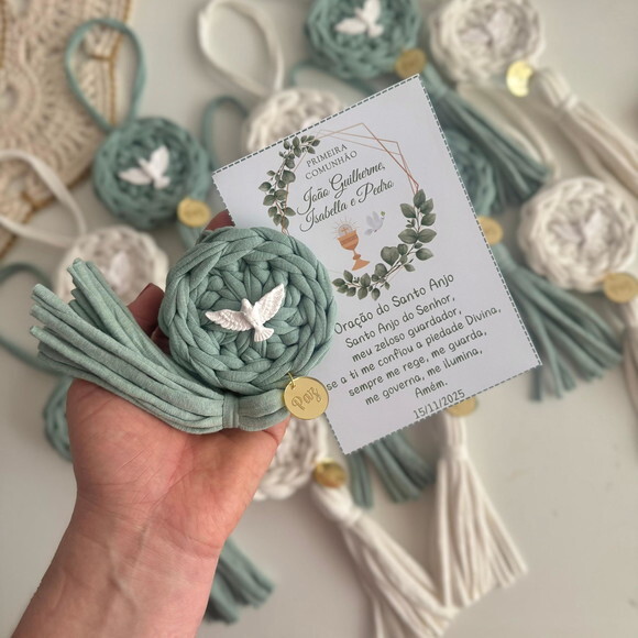 Lembrancinhas Mandalas para Batizado Personalizado
