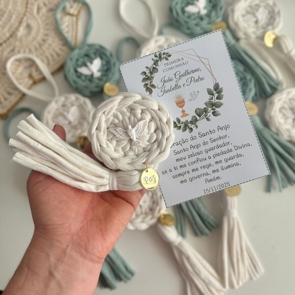 Lembrancinhas Mandalas para Batizado Personalizado