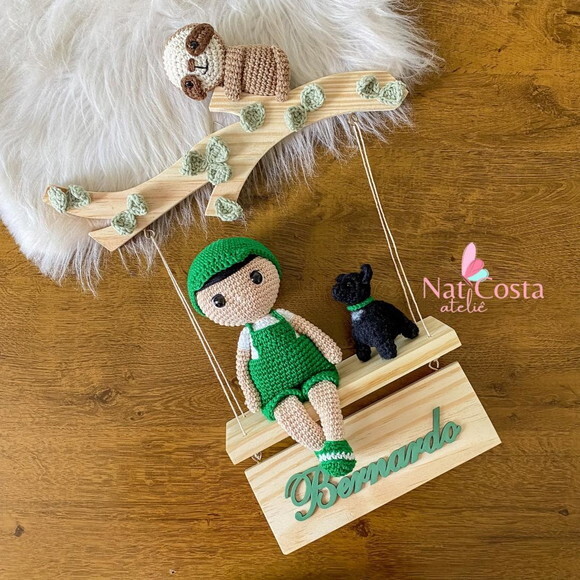 Porta Maternidade Galho Personalizado