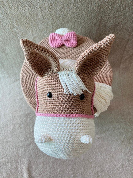 BANCO CAVALINHO AMIGURUMI banco + capa