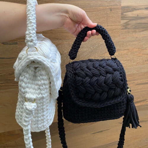Bolsa fio de malha