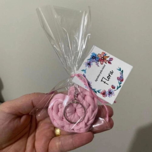 Lembrancinhas Chaveiro Fio de Malha