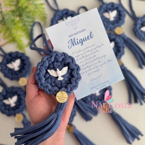 Lembrancinhas Mandalas para Batizado Personalizado