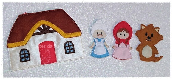 Dedoches da Turma da Chapéuzinho Vermelho