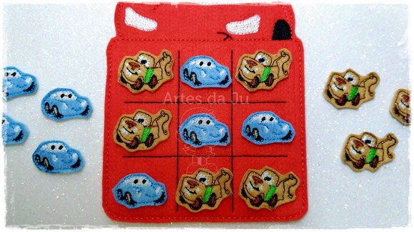 Jogo da Velha - Carros (McQueen)