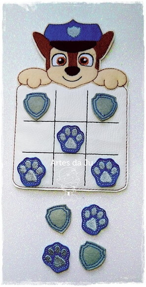 Jogo da Velha - Patrulha Canina (Chase)