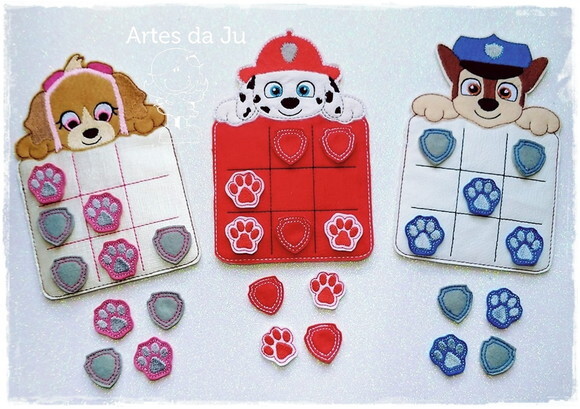 Jogo da Velha - Patrulha Canina (Chase)