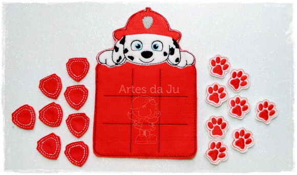 Jogo da Velha - Patrulha Canina (Marshall)