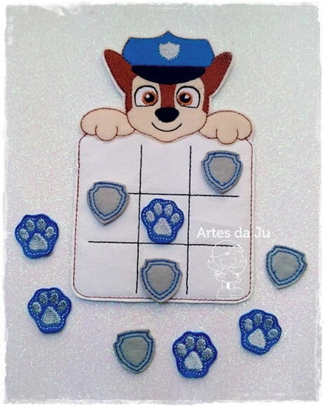 Jogo da Velha - Patrulha Canina (Chase)
