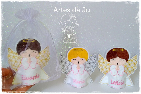 Lembrancinha Anjinha Batizado