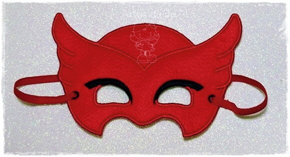 Máscaras Corujita, Largatixo ou Menino Gato(unitário)